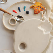 Ceramic palette for watercolor and gouache, view 5 - MRSLM