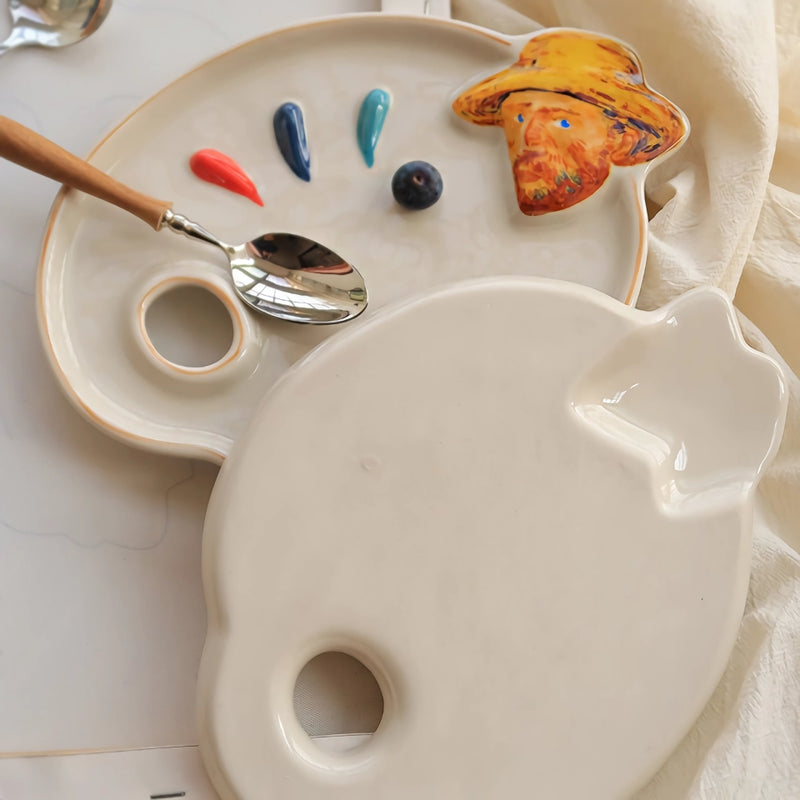 Ceramic palette for watercolor and gouache, view 5 - MRSLM