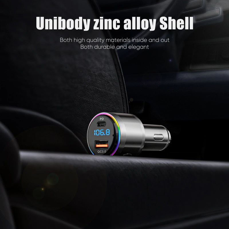 Bluetooth 5.3 FM transmitter, view 6 - MRSLM