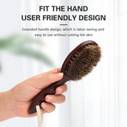 barber beard and shaving brush with horsehair, view 5 - MRSLM