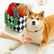 plush dog snuffle toy set, view 6 - MRSLM