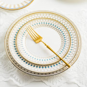 nordic bone china plate set, view 10 - MRSLM