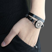 leather diffuser bracelet, view 9 - MRSLM