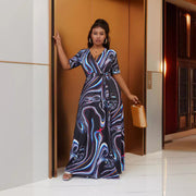 bohemian tie-dye swing dress - MRSLM