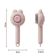 self-cleaning pet grooming brush for cats and dogs, view 10 - MRSLM