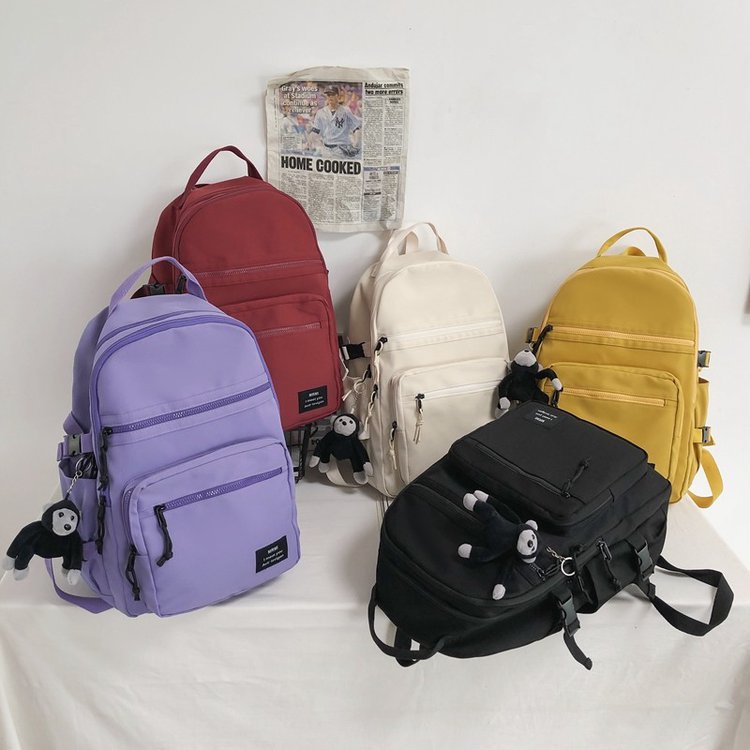 canvas street backpack, view 4 - MRSLM
