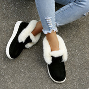 Women's plush winter snow boots, view 9 - MRSLM