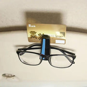 car sun visor sunglass and card clip, view 8 - MRSLM
