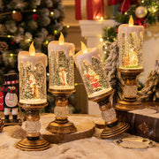 christmas candle light decoration, view 5 - MRSLM