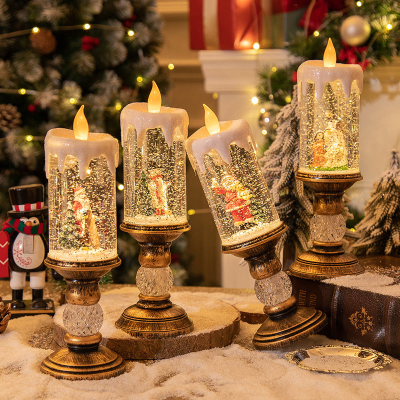 christmas candle light decoration, view 5 - MRSLM