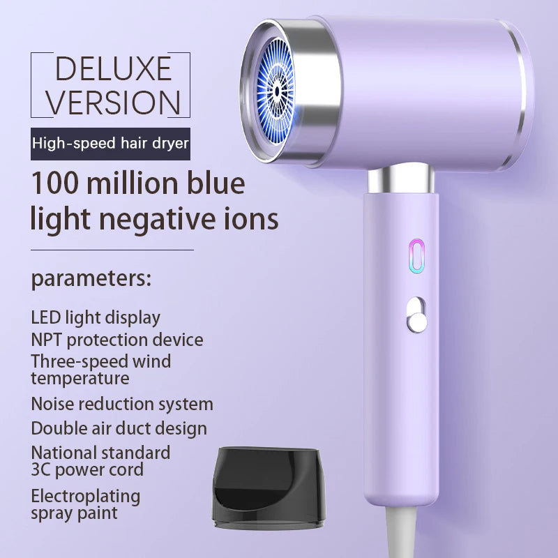 wireless rechargeable leafless hair dryer, view 7 - MRSLM