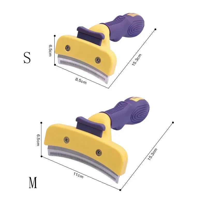 pet hair remover comb, view 7 - MRSLM