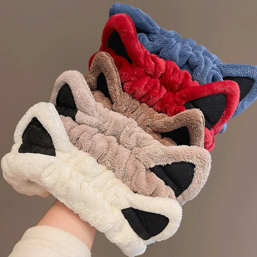 cat ear plush headband - MRSLM