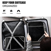 travel packing cubes set, view 6 - MRSLM