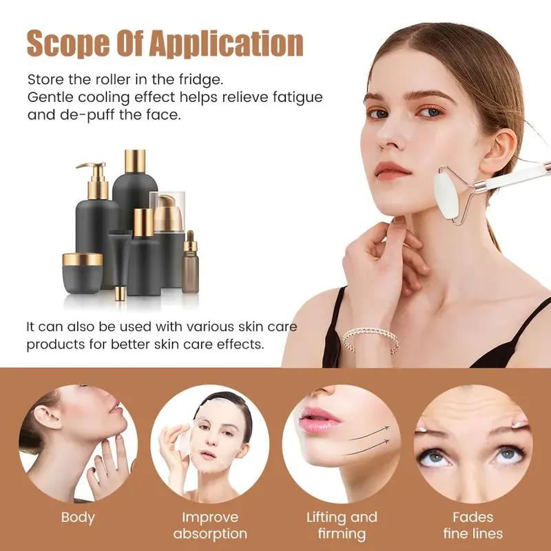 gua sha roller and scraping board set, view 3 - MRSLM