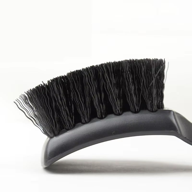 car tire and rim detailing brush, view 7 - MRSLM