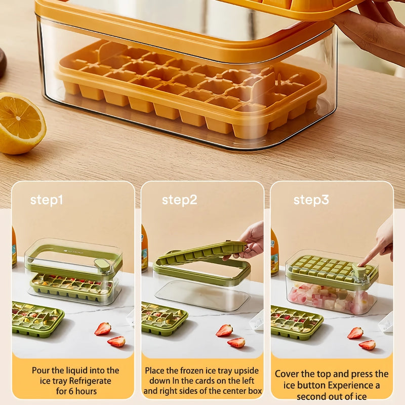 silicone ice cube tray, view 9 - MRSLM