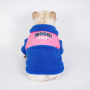 thick fleece dog jacket, view 4 - MRSLM