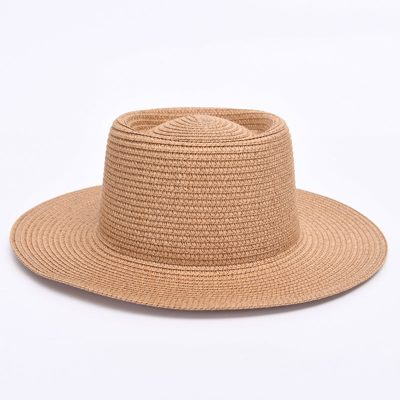wide brim straw sun hat, view 10 - MRSLM