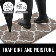 absorbent non-slip indoor doormat, view 7 - MRSLM