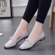 flat slip-on beanie shoes, view 7 - MRSLM
