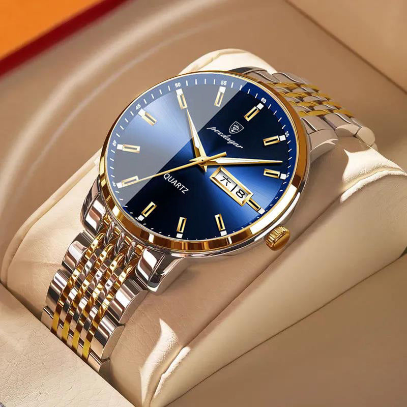 men's business quartz watch, view 6 - MRSLM