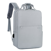 USB charging business computer backpack, view 4 - MRSLM