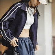 women's vintage thin jacket, view 4 - MRSLM
