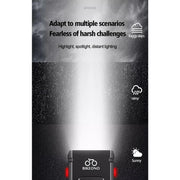 LED bike light, view 8 - MRSLM