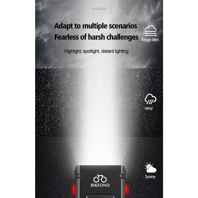LED bike light, view 8 - MRSLM