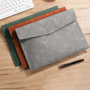 A4 PU leather document organizer, view 8 - MRSLM