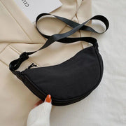 half moon crossbody bag, view 4 - MRSLM