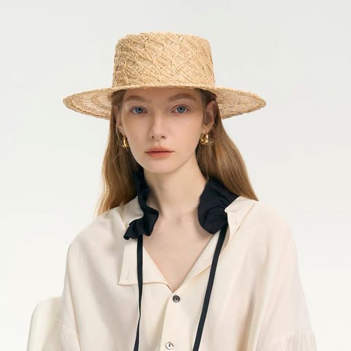 handmade raffia sun hat - MRSLM