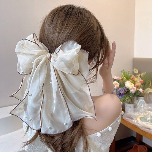 bow hair clip, view 8 - MRSLM
