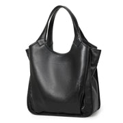 genuine leather tote bag, view 3 - MRSLM