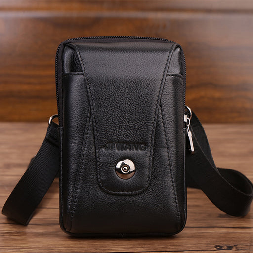 mini cowhide phone waist bag - MRSLM