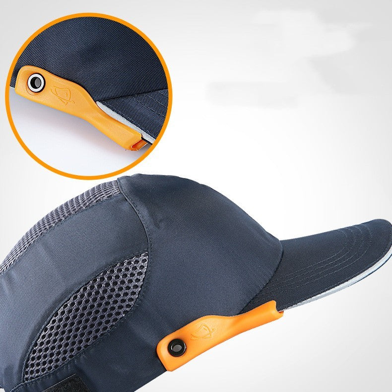 sports baseball cap with vents, view 3 - MRSLM