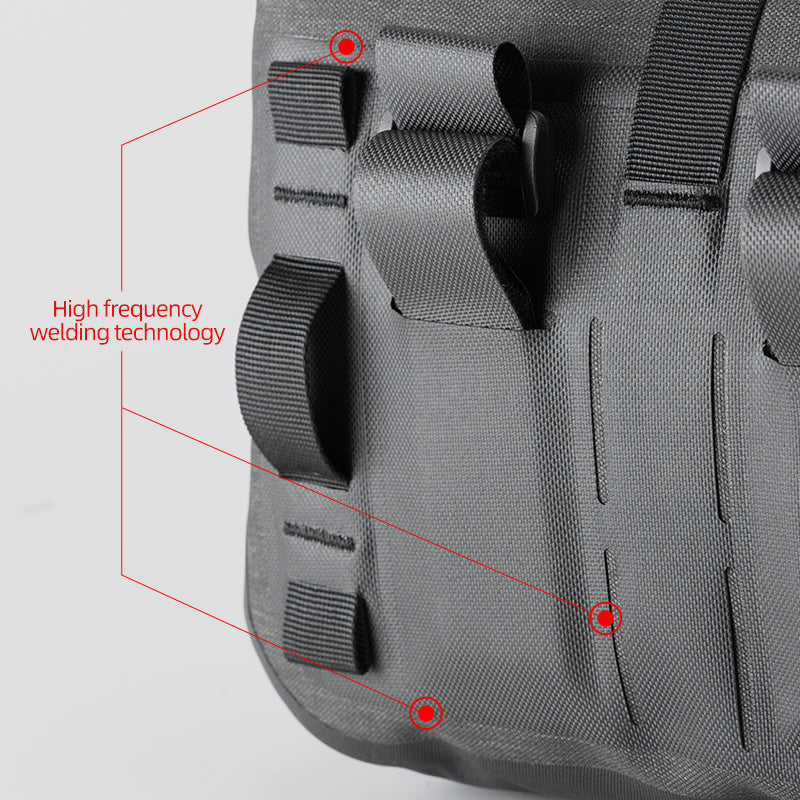 waterproof handlebar bike bag, view 5 - MRSLM