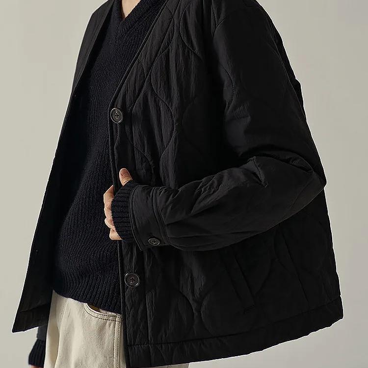 quilted women's winter jacket, view 5 - MRSLM