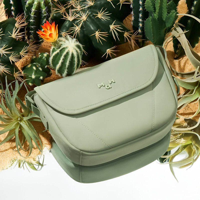 women's saddle bag with shoulder strap, view 3 - MRSLM