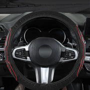 Universal anti-slip car steering wheel cover, view 4 - MRSLM