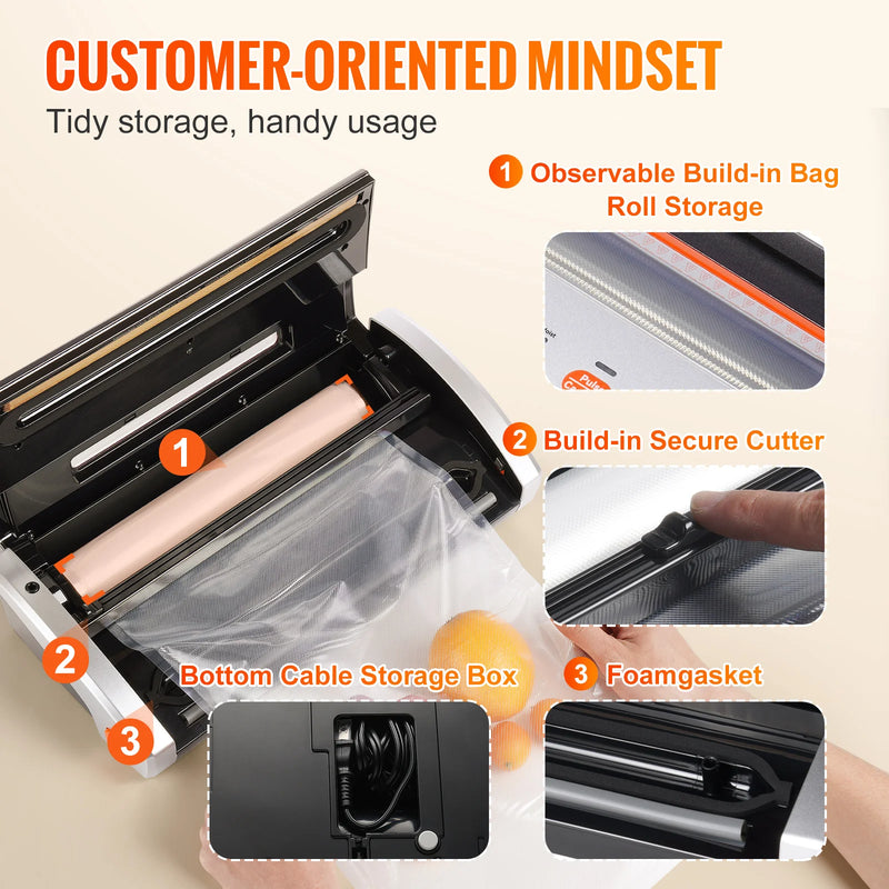 80Kpa vacuum sealer machine, view 6 - MRSLM