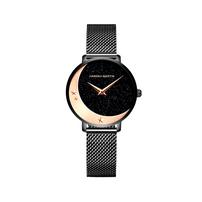 women's quartz watch with rhinestones, view 3 - MRSLM