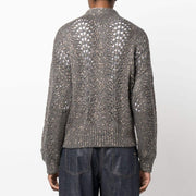 sequins cashmere blend cardigan sweater, view 3 - MRSLM