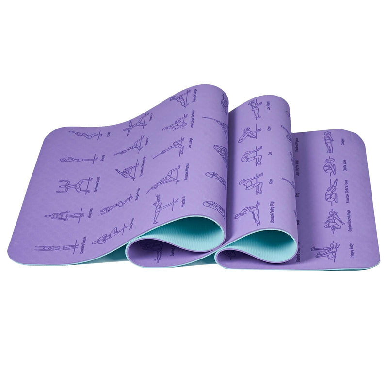 non-slip yoga and fitness mat - MRSLM