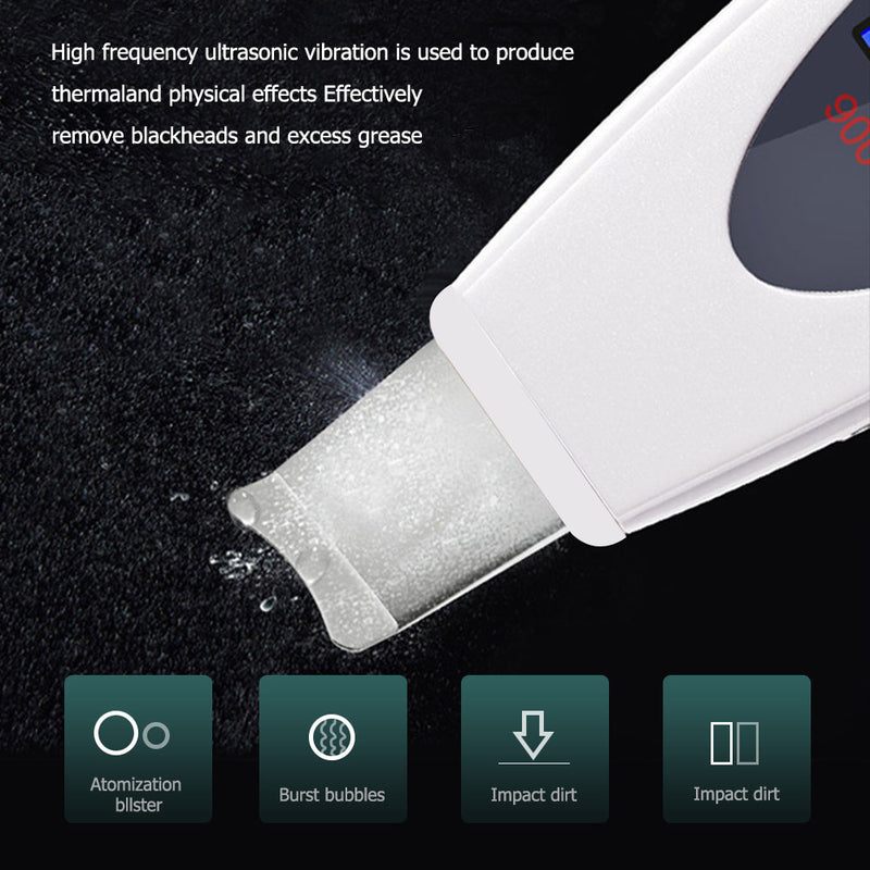 ultrasonic skin scrubber face cleaning machine, view 5 - MRSLM