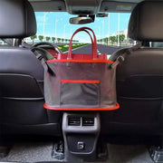 car seat mesh organizer with pet barrier, view 5 - MRSLM