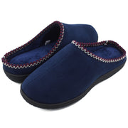 plus size men's coral fleece home slippers - MRSLM