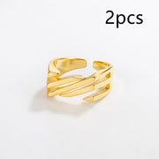 s925 sterling silver ladder ring, view 12 - MRSLM