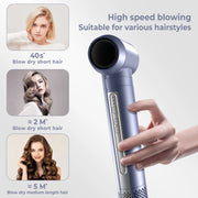 6-in-1 detachable hair dryer brush and styling tool, view 7 - MRSLM